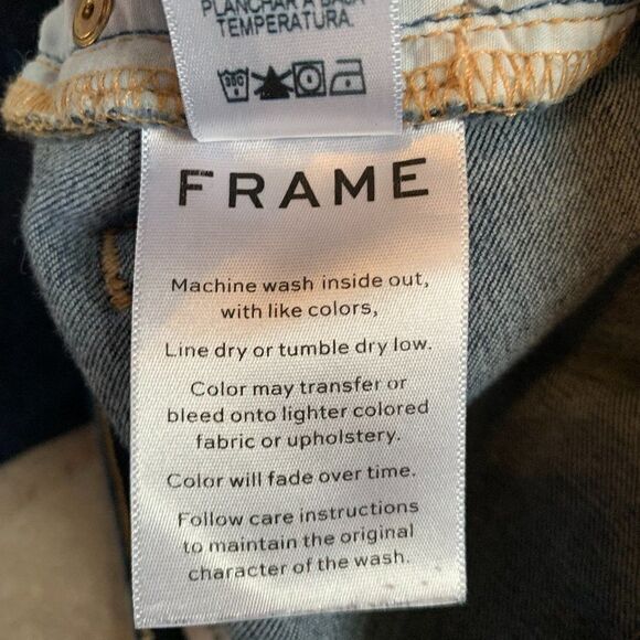 Frame Denim Le Skinny de Jeanne Queens Way Jean 31 - Picture 6 of 9